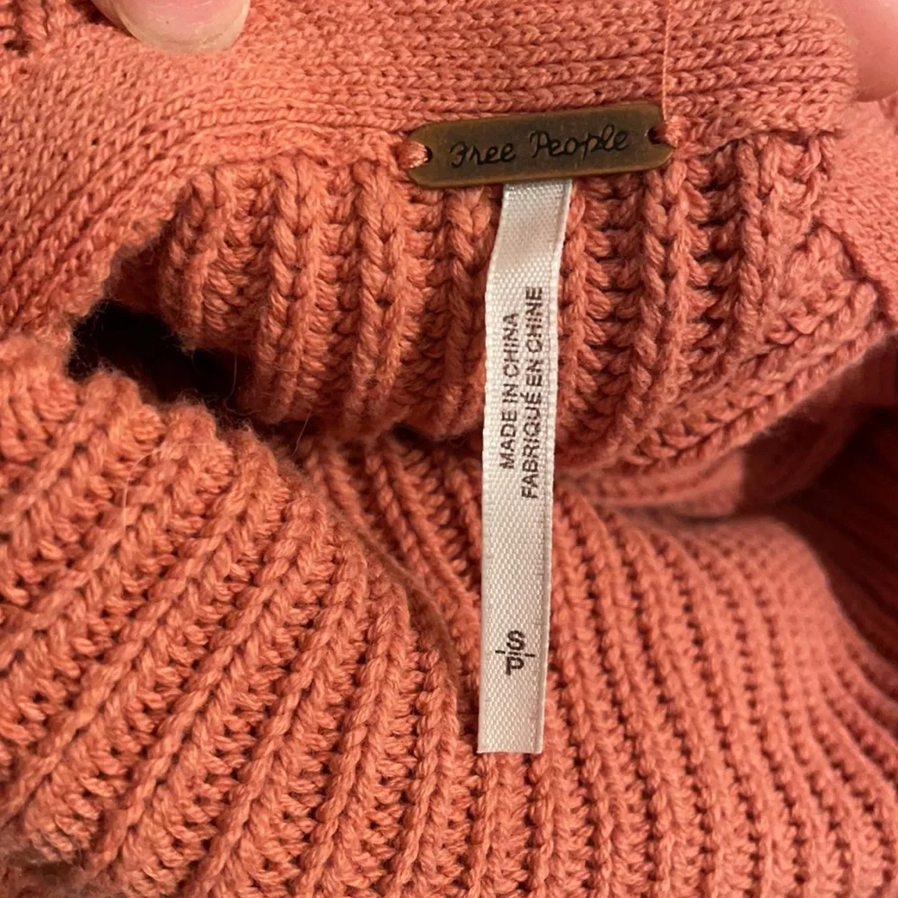 Free People Layer Cake Sweater Rose Pink OB1010828 Boxy Oversize
